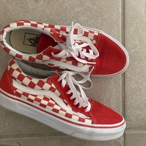 Primary check old skool shoe vans